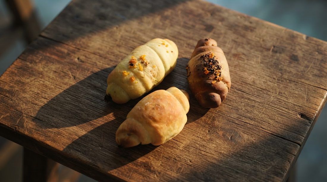 Bread · rustic board — generated