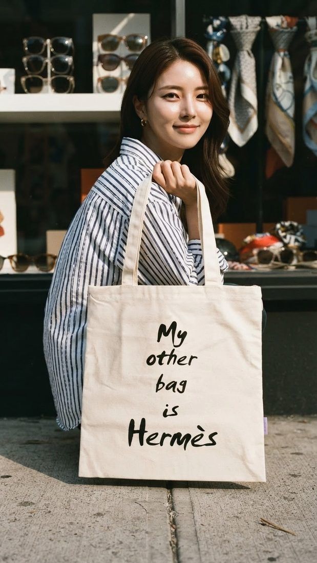 Tote · on model — generated